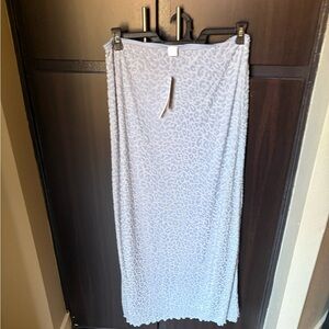 Tinseltown Blue Midi Skirt for Casual Work